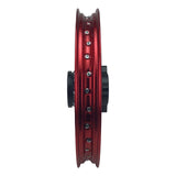 Rim Wheel - Front - 14.0 x 1.4 Inch - 12mm ID - 32 Spokes - Tao Tao DB14 Dirt Bike - RED - VMC Chinese Parts