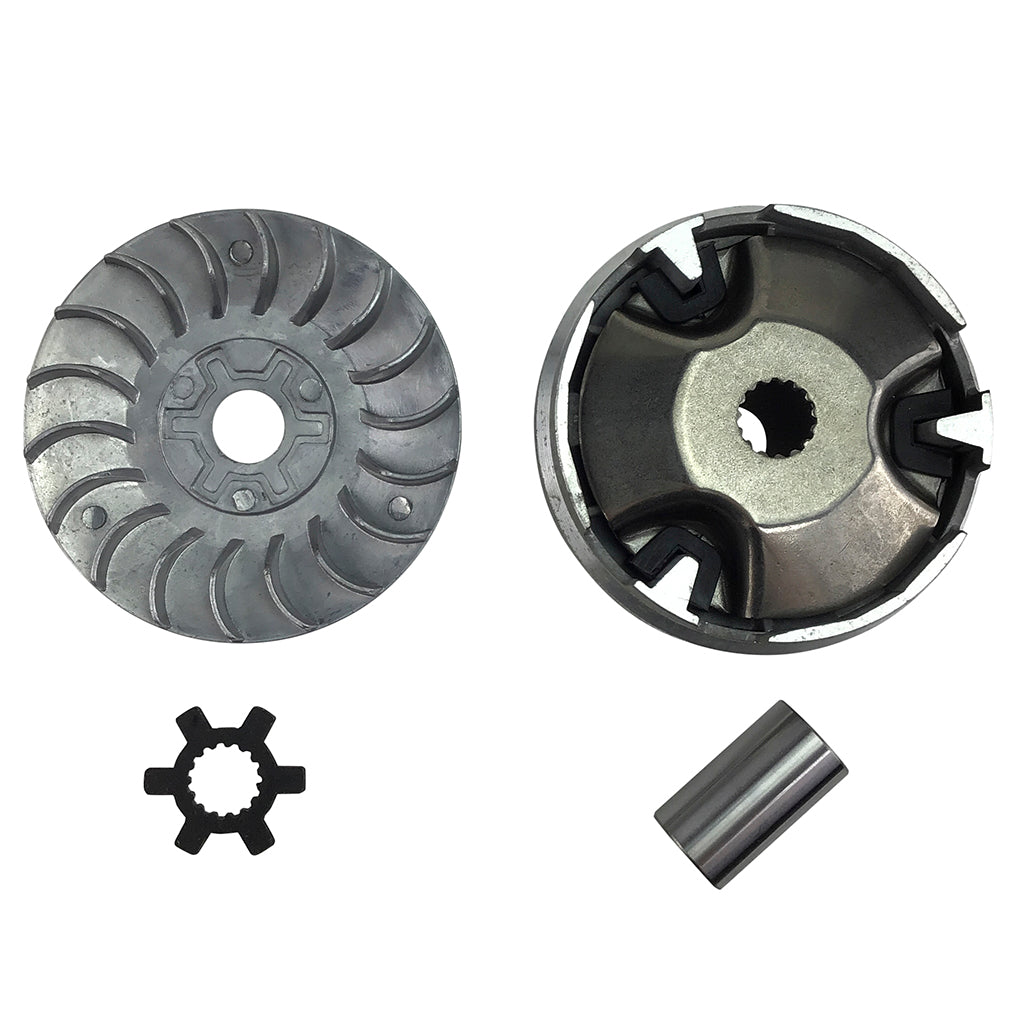 Variator Clutch Assembly - 2-Stroke 50cc 90cc Scooter - 21mm 15 Tooth - VMC Chinese Parts