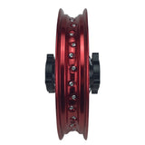 Rim Wheel - Rear - 12.0 x 1.85 Inch - 12mm ID - 32 Spokes - Dirt Bike - RED - VMC Chinese Parts