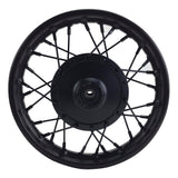 Rim Wheel - Front - 10.0 x 1.4 Inch - 12mm ID - 28 Spokes - Drum Brakes - VMC Chinese Parts