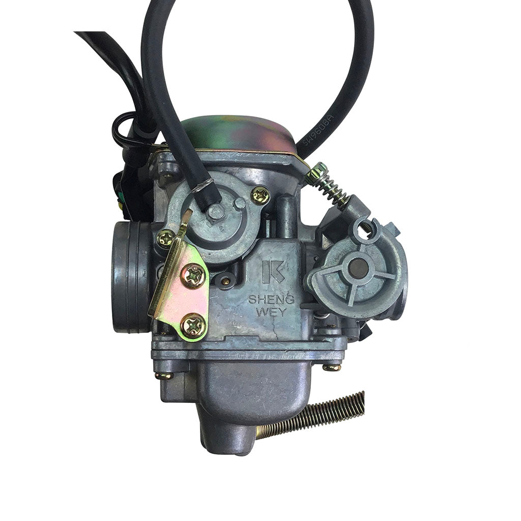 Carburetor - PD26J - 26mm with Spring Drain Line - Tao Tao Bull 200 - Version 45 - VMC Chinese Parts