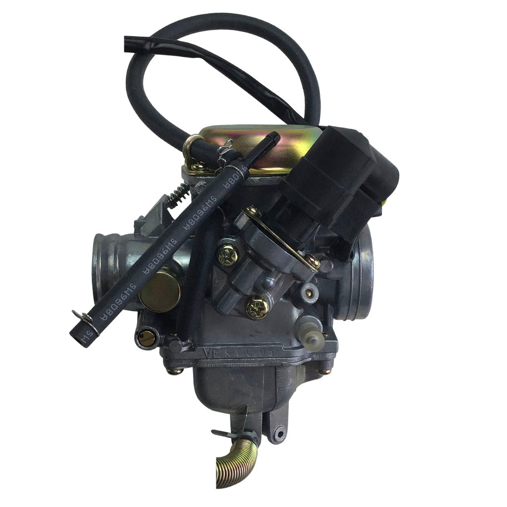 Carburetor - PD26J - 26mm with Spring Drain Line - Tao Tao Bull 200 - Version 45 - VMC Chinese Parts