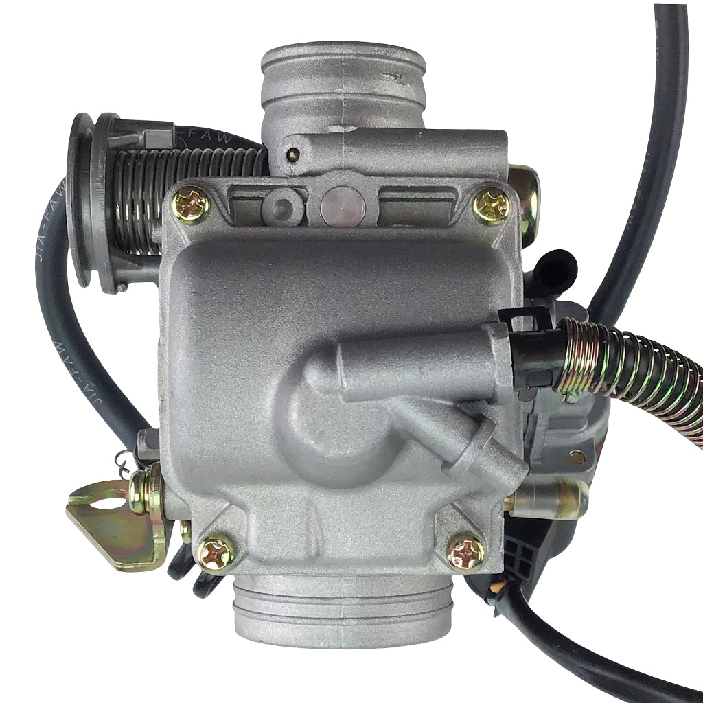 Carburetor - PD24J - Electric Choke - GY6 150cc - DENI Brand - Version 400 - VMC Chinese Parts