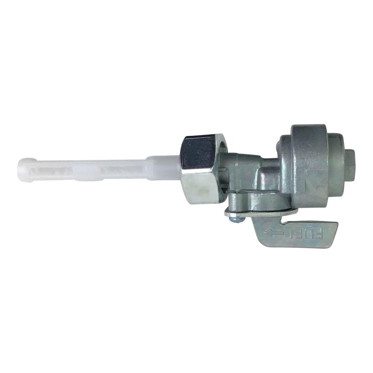 Gas Petcock Fuel Shut Off Valve - 16mm Nut - LH Fuel Outlet - Generator - VMC Chinese Parts