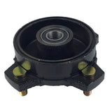 Brake Assy - LEFT FRONT - Backing Plate and Hub - Coolster 3150CXC, 3150DX4, 3175S - VMC Chinese Parts