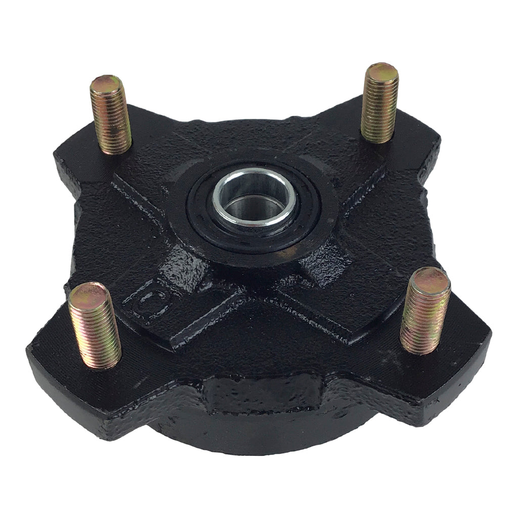 Brake Assy - RIGHT FRONT - Backing Plate and Hub - Coolster 3150CXC, 3150DX4, 3175S - VMC Chinese Parts