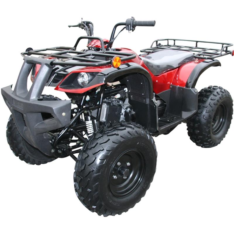 ATV Body Fender Kit - 2 Piece - Black Spider - Coolster 3150, Tao Tao Bull, Rhino - VMC Chinese Parts