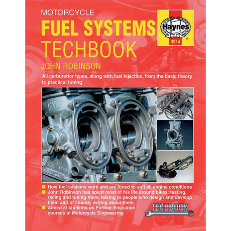 Haynes Motorcycle Fuel Systems Manual - 3514 - Chinese Japanese Carburetor and Fuel Injection - VMC Chinese Parts