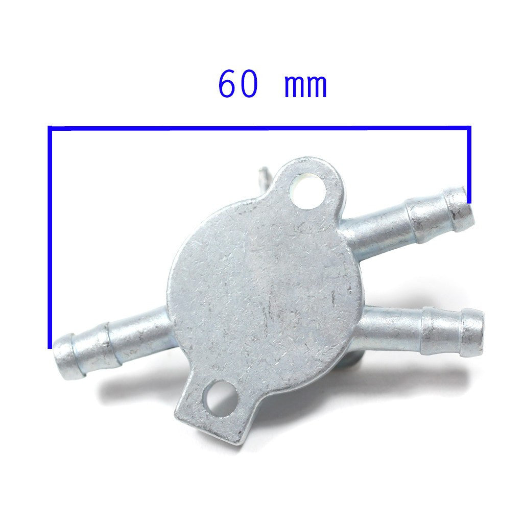 Gas Petcock Fuel Shut Off Valve - 3-Port - Version 3 - VMC Chinese Parts