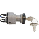 Ignition Key Switch - 4 Wire - Kazuma Mammoth 800, Coyote 90 110 150 Go Kart - Version 54 - VMC Chinese Parts