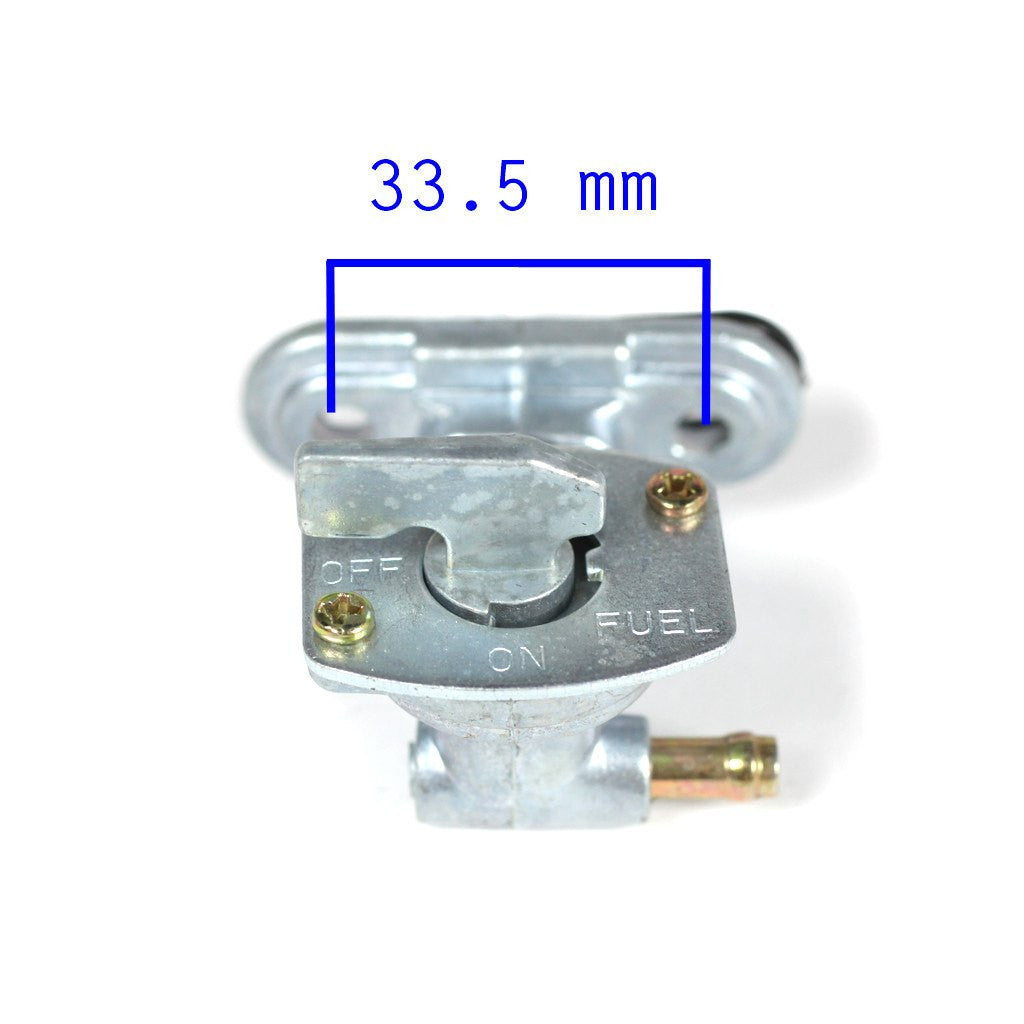 Gas Petcock Fuel Shut Off Valve for 5/16 Inch Fuel Hose - Version 7 - VMC Chinese Parts