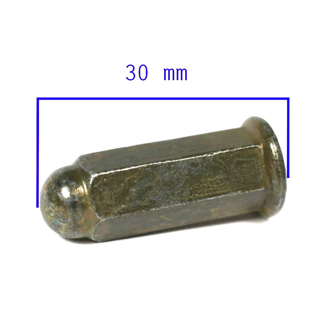 Exhaust Nut - 30mm Long - 50cc-125cc Scooter Go-Kart ATV - VMC Chinese Parts