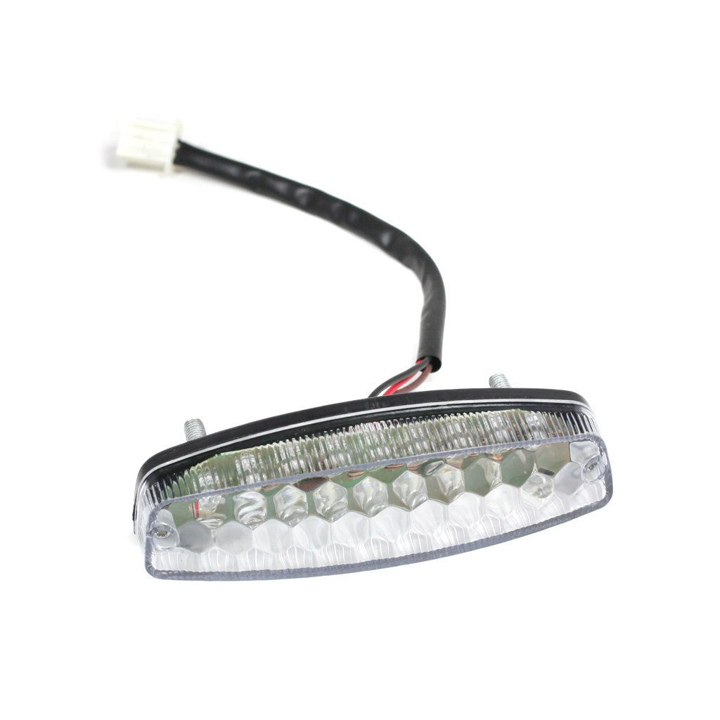 Tail Light - Universal - Clear Lens - Female Plug - LED - VMC Chinese Parts