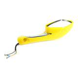 Scooter Rear View Mirror Set with Turn Signals - Yellow - VMC Chinese Parts