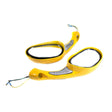 Scooter Rear View Mirror Set with Turn Signals - Dark Yellow - VMC Chinese Parts