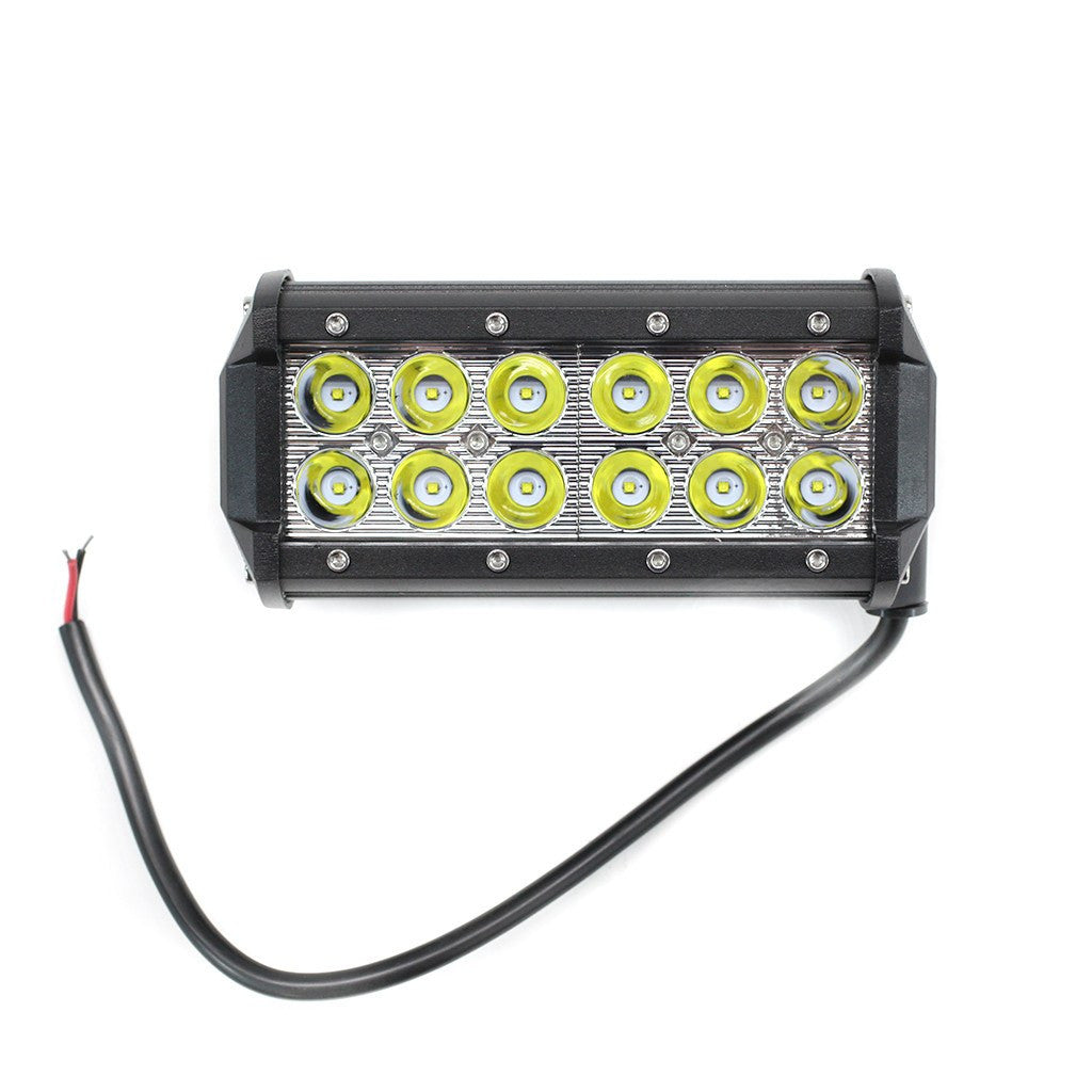 Off Road ATV UTV Go-Kart Light 36 Watt CREE 12 LED Lamp 7 Inch - VMC Chinese Parts