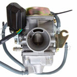 Carburetor - PD24J - Electric Choke - 24mm with Rubber Drain Line - GY6 150cc - Version 6 - VMC Chinese Parts