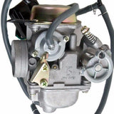 Carburetor - PD24J - Electric Choke - 24mm with Rubber Drain Line - GY6 150cc - Version 6 - VMC Chinese Parts